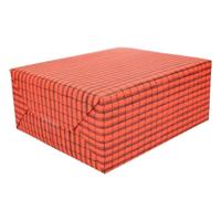 Dakpannen print papier - 2x vellen van 50 x 70 cm - dakpan cadeaupapier / inpakpapier - knutseleen