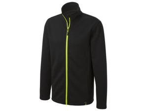 CRIVIT Heren fleecejack (M, Zwart)