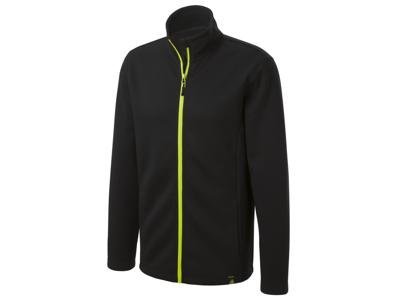 CRIVIT Heren fleecejack (L, Zwart)