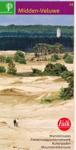 Wandelkaart 24 Staatsbosbeheer Midden Veluwe | Falk
