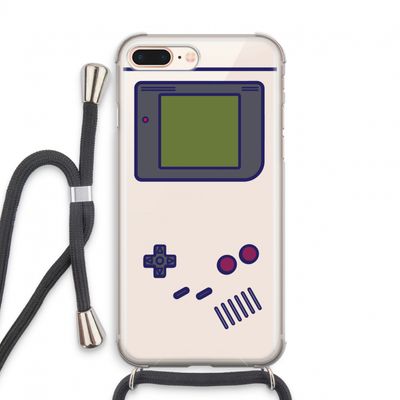 Game On: iPhone 7 PLUS Transparant Hoesje met koord