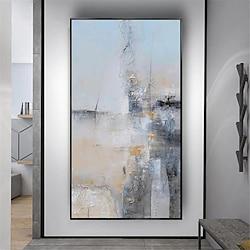 handgemaakte olieverf canvas kunst aan de muur decoratie moderne abstracte textuur voor huisdecoratie gerold frameloos ongerekt schilderij Lightinthebox