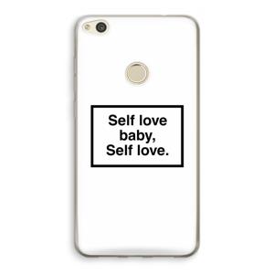 Self love: Huawei Ascend P8 Lite (2017) Transparant Hoesje