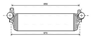Intercooler, inlaatluchtkoeler VNA4313