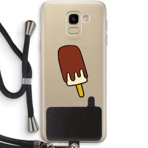 Frisco: Samsung Galaxy J6 (2018) Transparant Hoesje met koord