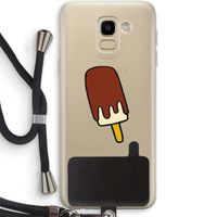 Frisco: Samsung Galaxy J6 (2018) Transparant Hoesje met koord