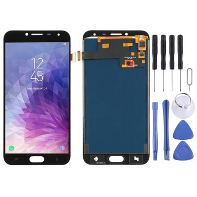 LCD-scherm en digitizer volledige assemblage (TFT-materiaal) voor Galaxy J4 J400F/DS J400G/DS (zwart)