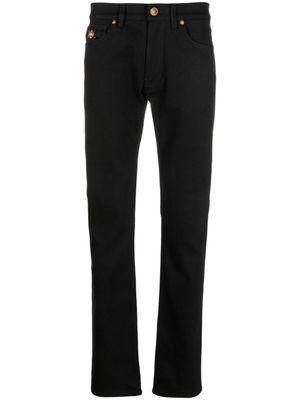 Versace jean slim à taille mi-haute - Noir