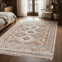 Vloerkleed Imani 150x80cm - Jute Katoen - Dekbed-Discounter.nl