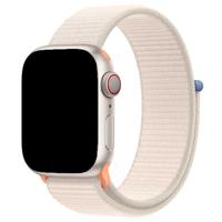 Apple Watch Nylon Geweven Sport Band - Sterrenlicht Oranje - 38, 40, 41 & 42mm