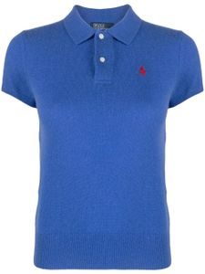 Polo Ralph Lauren polo en cachemire à logo - Bleu