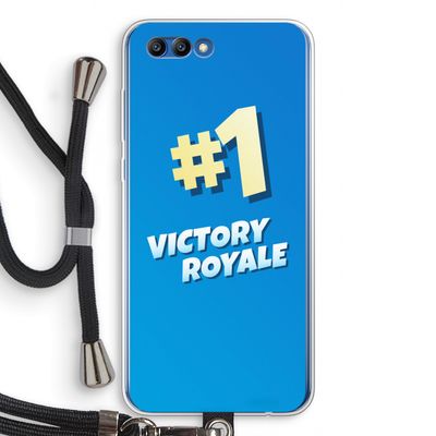 Victory Royale: Honor 10 Transparant Hoesje met koord