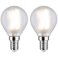 Paulmann 28789 LED-lamp Energielabel F (A - G) E14 4.5 W Warmwit (Ø x h) 45 mm x 78 mm 2 stuk(s)