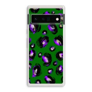 Green Cheetah: Google Pixel 6 Pro Transparant Hoesje