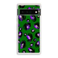 Green Cheetah: Google Pixel 6 Pro Transparant Hoesje