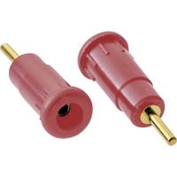 Schnepp BU 2800/RT Veiligheids-labconnector, female Bus, inbouw Stift-Ø: 2 mm Rood 1 stuk(s) - thumbnail