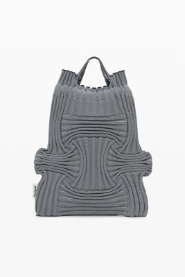 Medium gerimpelde rugzak - BLACK - U