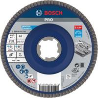 Bosch Accessoires x-lock lamellenschijf best for metal recht, kunststof, ø125mm, g 60, x571 - 1 stuk(s) - 2608619210