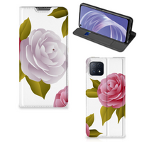 OPPO A73 5G Smart Cover Roses