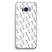 Pluimen: Samsung Galaxy S8 Plus Transparant Hoesje Pluimen: Samsung Galaxy S8 Plus Transparant Hoesje