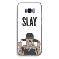 Slay All Day: Samsung Galaxy S8 Plus Transparant Hoesje