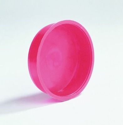 Pe speciedeksel 75mm rood