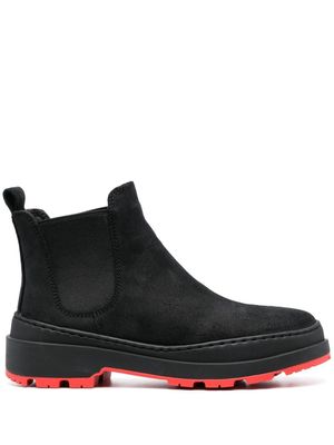 Camper bottines à semelle contrastante - Noir