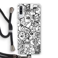 Vexx City #2: Samsung Galaxy A70 Transparant Hoesje met koord