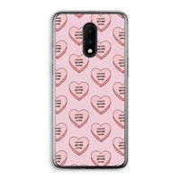 Chicks before dicks: OnePlus 7 Transparant Hoesje