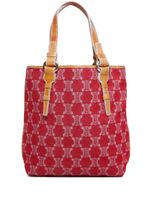 Céline Pre-Owned sac cabas Macadam en toile - Rouge