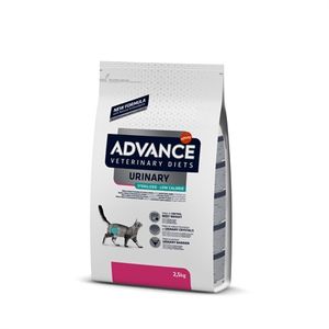 ADVANCE VETERINARY DIET CAT URINARY STERILIZED LOW CALORY 2,5 KG