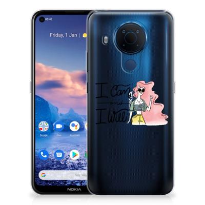 Nokia 5.4 Telefoonhoesje met Naam i Can Nokia 5.4 Telefoonhoesje met Naam i Can