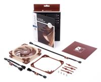 Noctua NF A12x25 PWM Computer behuizing Ventilator 12 cm Beige, Rood - thumbnail