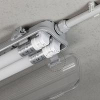 4 PACK - LED's Light LED TL dubbel armatuur 120 cm - 4000K - Compleet met 2 LED TL buizen 120 cm - 4320lm