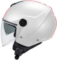 UFO PLAST Helmet ufo nixie jet white/red gr. xl