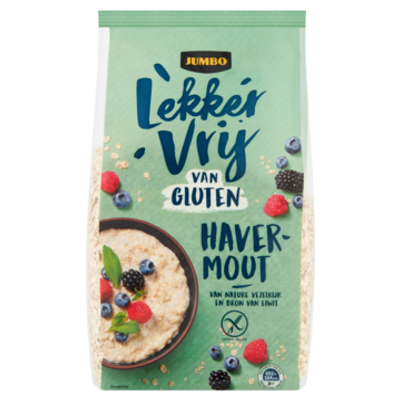 Jumbo Lekker Vrij van Gluten Havermout 450g