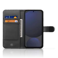 Book Style Case voor Samsung Galaxy S24 FE Wooden Cubes