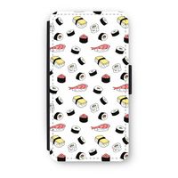 Sushi time: iPhone XS Flip Hoesje