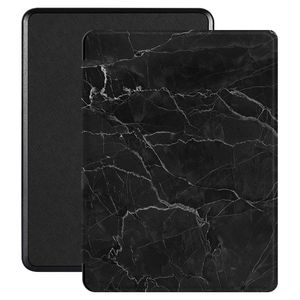 Lunso - Kobo Glo / Glo HD / Touch 2.0 (6 inch) - Vegan saffiano leren sleepcover hoes - Marble Shire