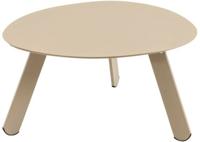 Lesli bijzettafel tiki 55x46 cm taupe