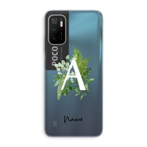 Green Brush: Xiaomi Poco M3 Pro 5G Transparant Hoesje