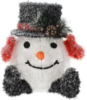 Sneeuwpop met hoed LED 36 cm