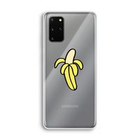 Banana: Samsung Galaxy S20 Plus Transparant Hoesje