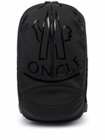 Moncler sac à dos Cut à logo imprimé - Noir