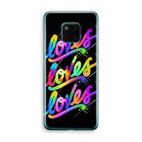 Loves: Huawei Mate 20 Pro Transparant Hoesje
