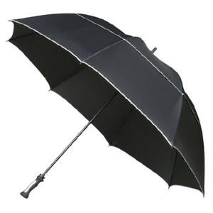 IMPLIVA GP-80-8120 paraplu Zwart Glasvezel Polyester Volledig formaat