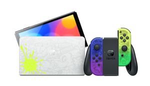 Nintendo Switch Oled Splatoon 3 Edition draagbare game console 17,8 cm (7") 64 GB Touchscreen Wifi Meerkleurig