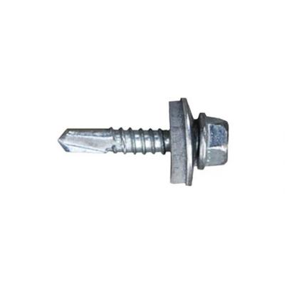 Schroefdoos CELO 7301 Verzinken Ø 5,5 x 63 mm Met sluitring Zeshoekig Boor (250 Stuks)