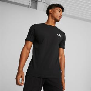 PUMA Essentials+ Tape T-Shirt Zwart