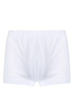 Hanro boxer en coton à taille logo - Blanc